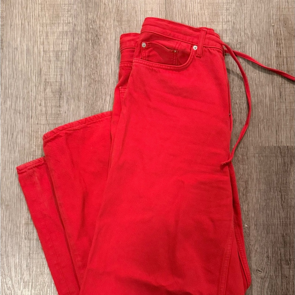 COS Red women Pants